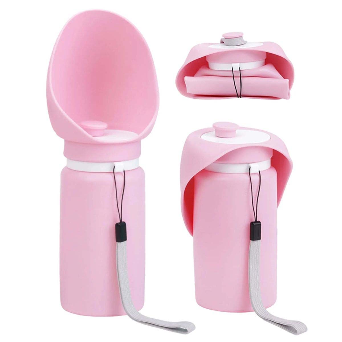 19oz Dog Outdoor Water Cup with Foldable Design 3