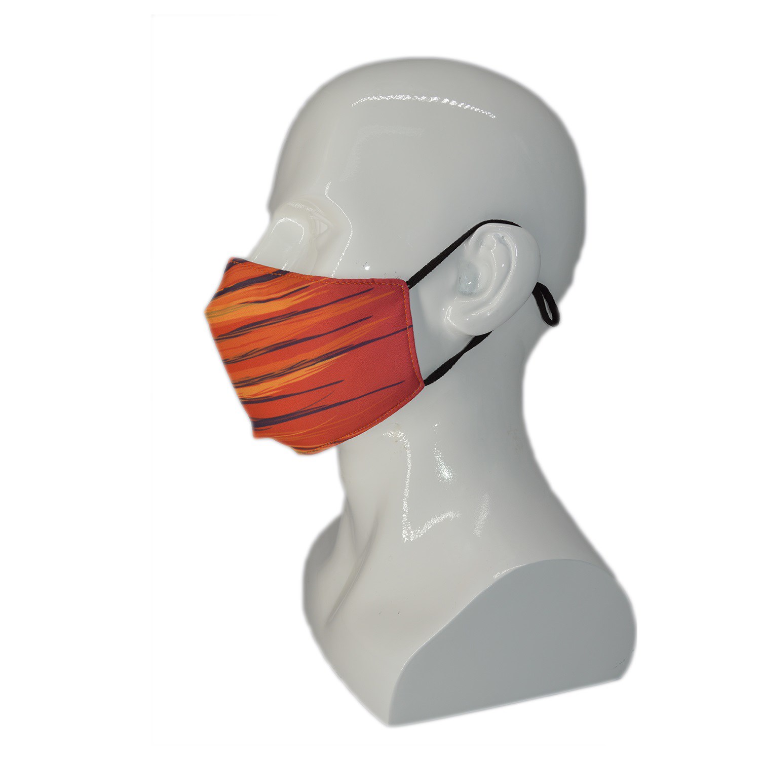 3 layer Face Mask with filter pocket & adjustable loop masks 1