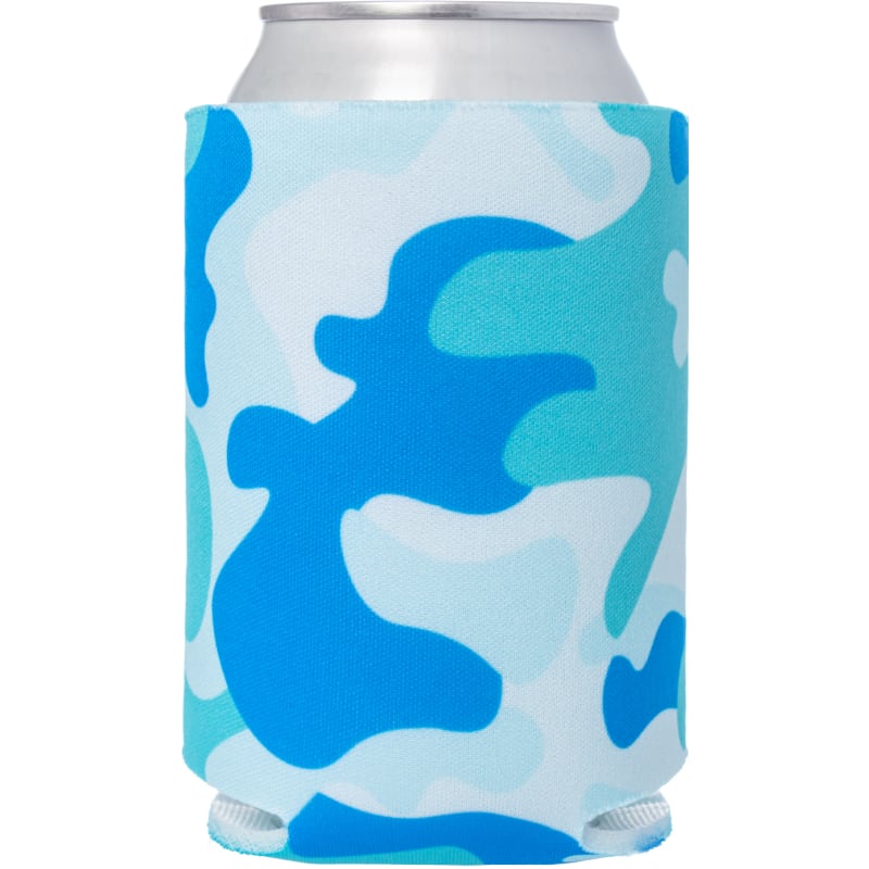 Custom Colored Camo Foam Collapsible Coolies, custom koozie with logo imprint 9