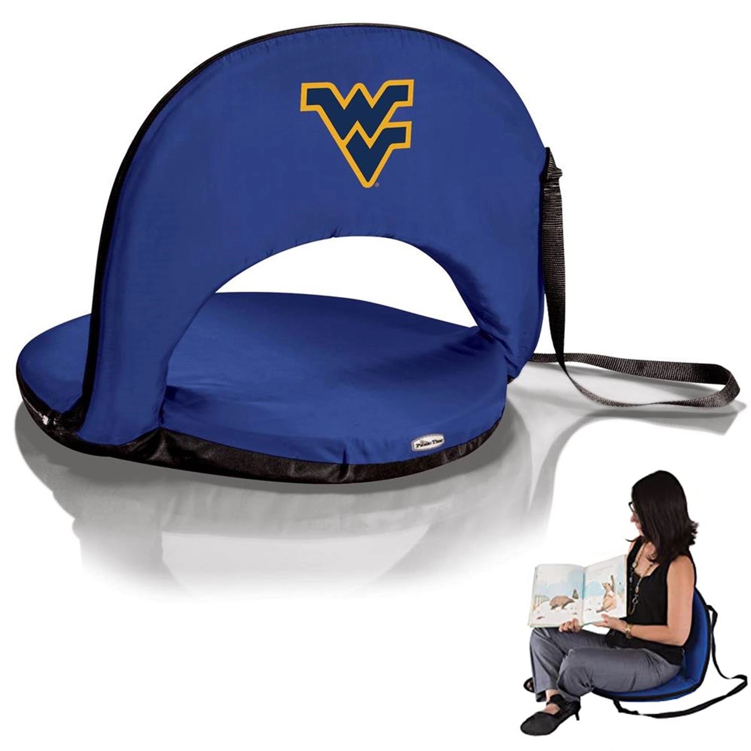 Reclining Bleacher Seat With Back Support 2