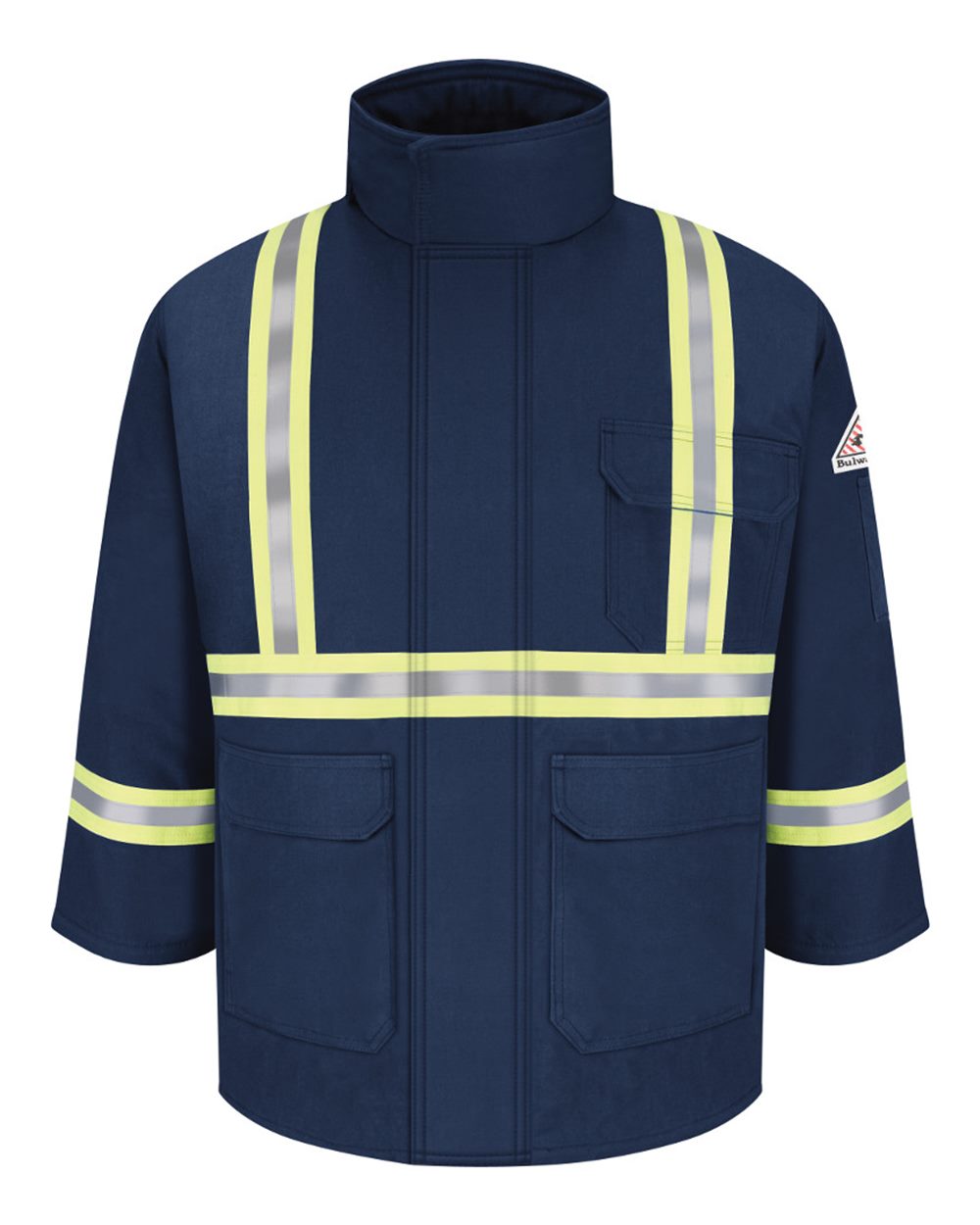 Men's Deluxe Parka With Reflective Trim - EXCEL FR® ComforTouch - JLPC 9