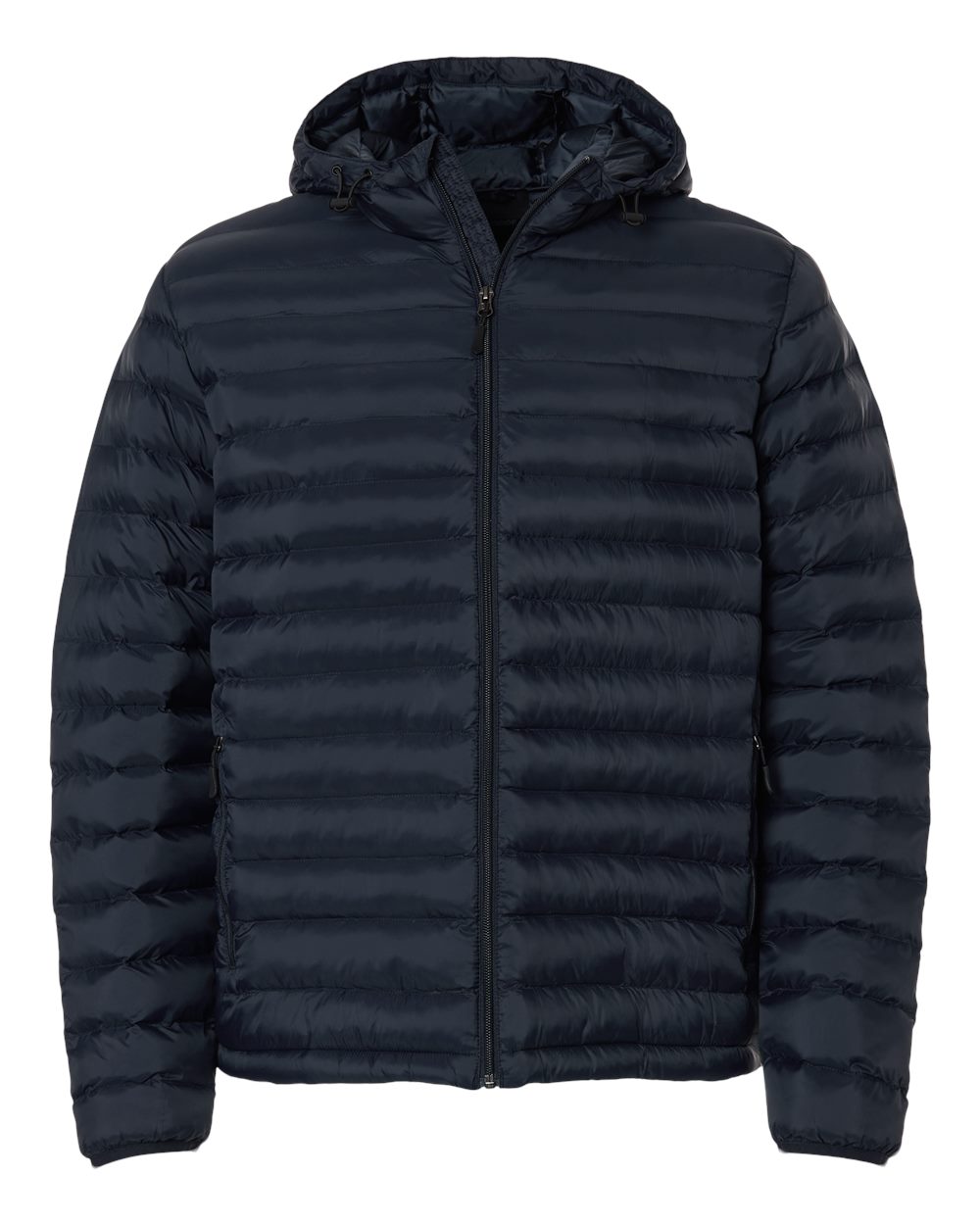 Men's Lightweight Poly-filled Hooded Puffer Jacket - 26715 19