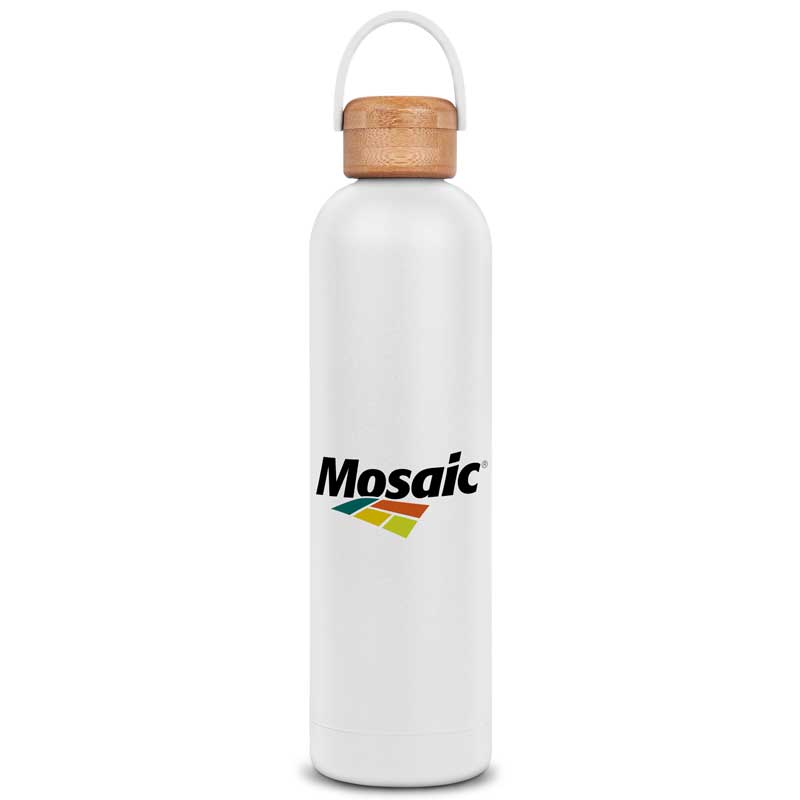 Allegra Bottle with Bamboo Lid - 33 oz., custom water bottle with logo imprint 1