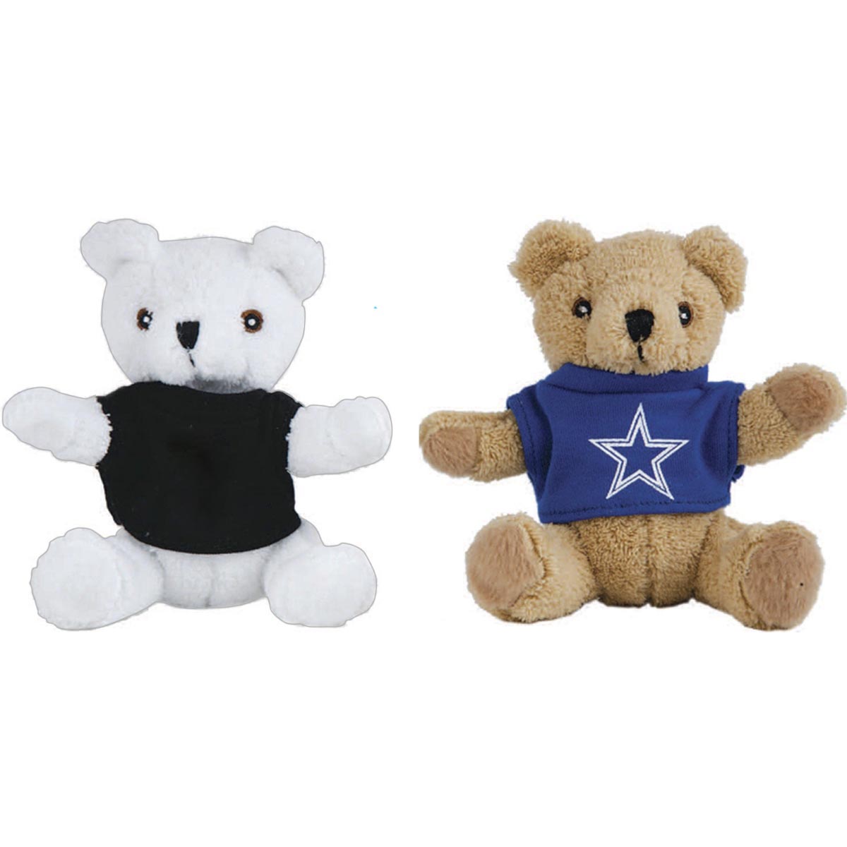 5" Extra Soft Brown Bear 2
