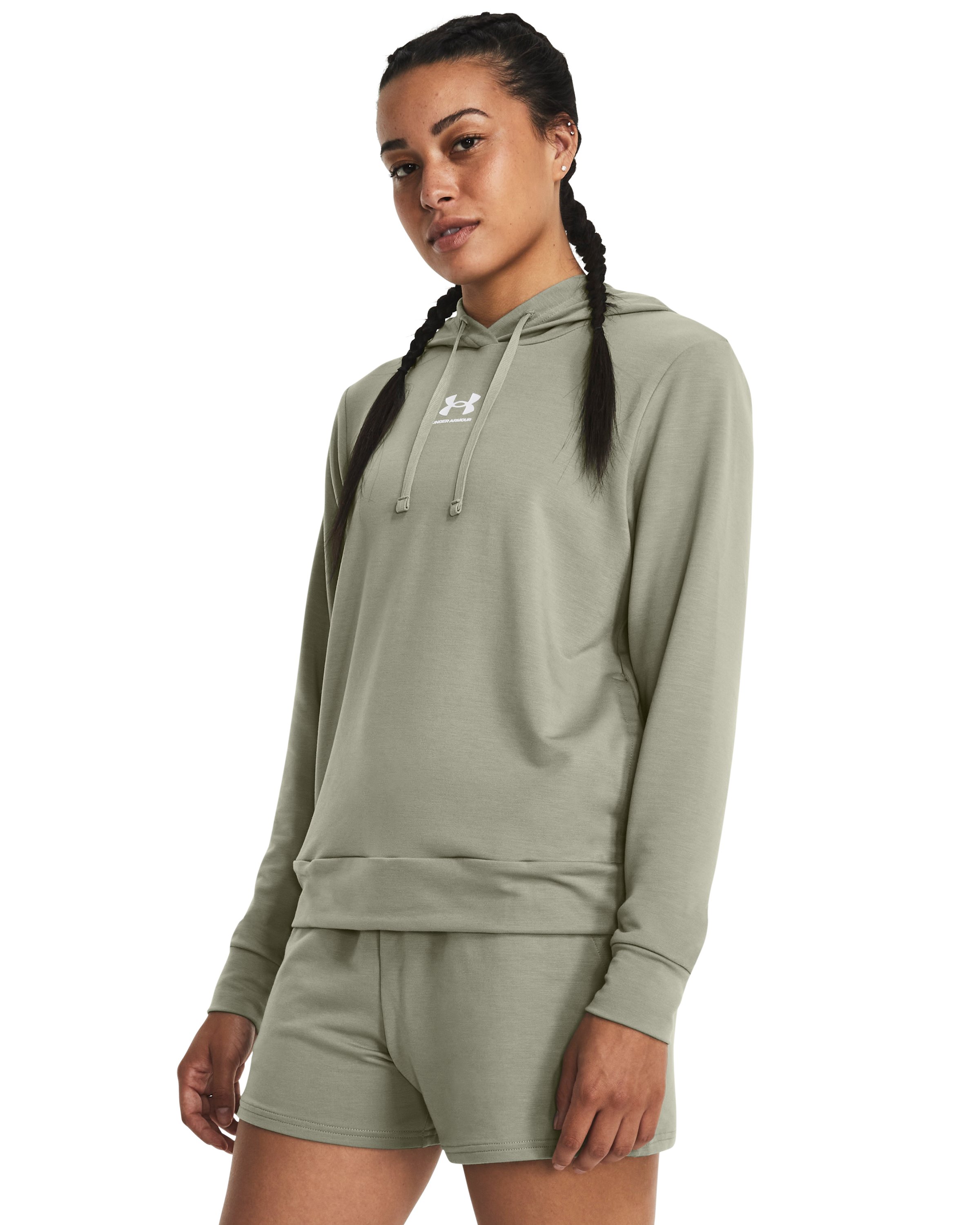 UA Rival Terry Women's Hoodie, custom hoodie or sweatshirt with logo imprint 16
