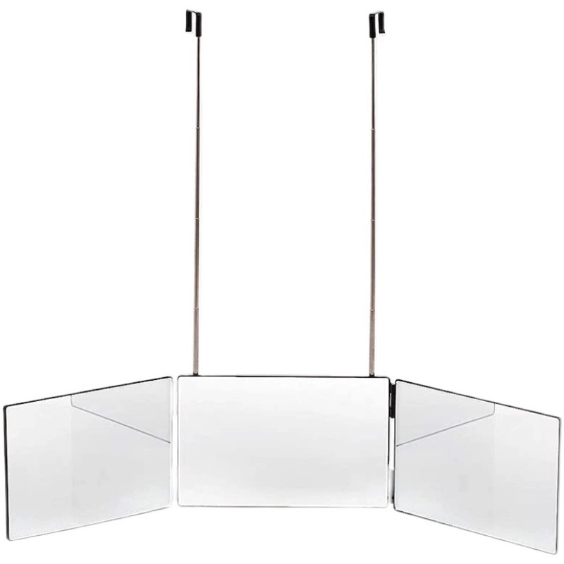 Trifold Mirror For Self Hair Cutting And Styling 5