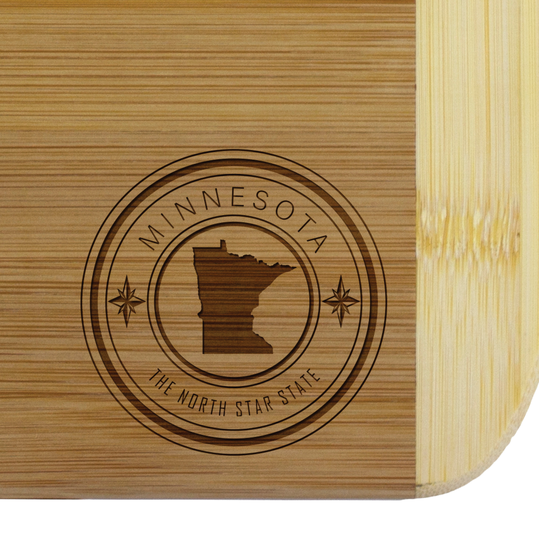 Minnesota State Stamp 2-Tone 11" Cutting Board 2