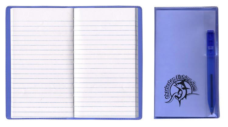 Translucent Vinyl Cover Tally Book with Flat Pen 8