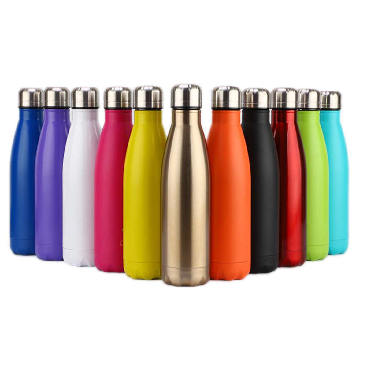 17 Oz Double Wall Stainless Bottle, custom water bottle with logo imprint 1