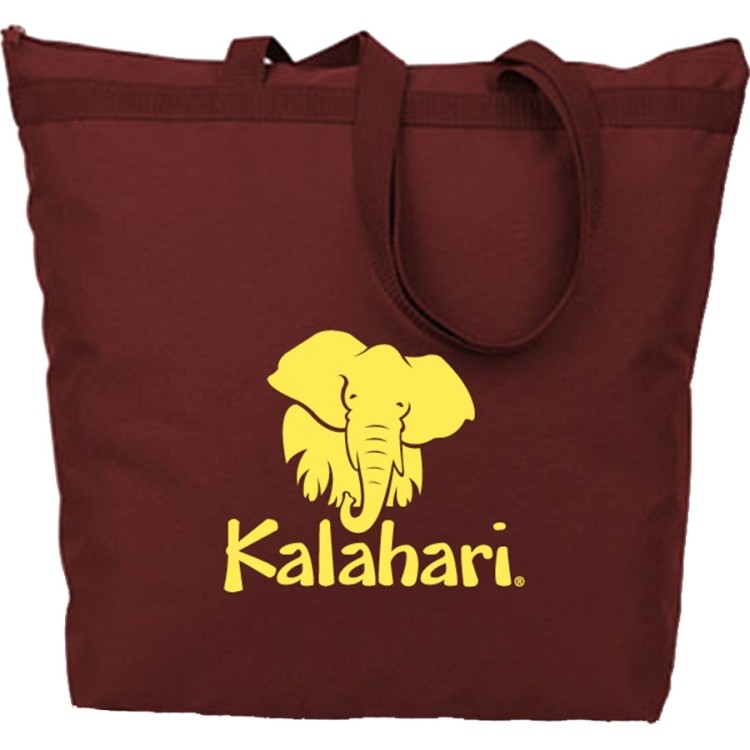 Zippered Tote Bag 12