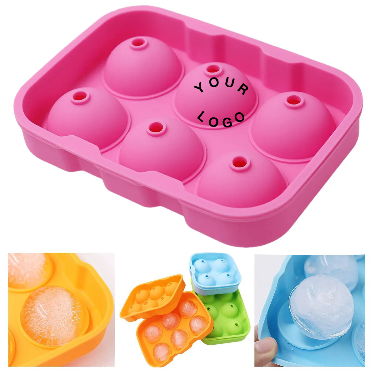 Durable Silicone Ice Mold for Large Ice Balls 2