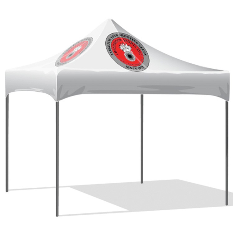 10x10 Aluminum Screen Printed Canopy 1