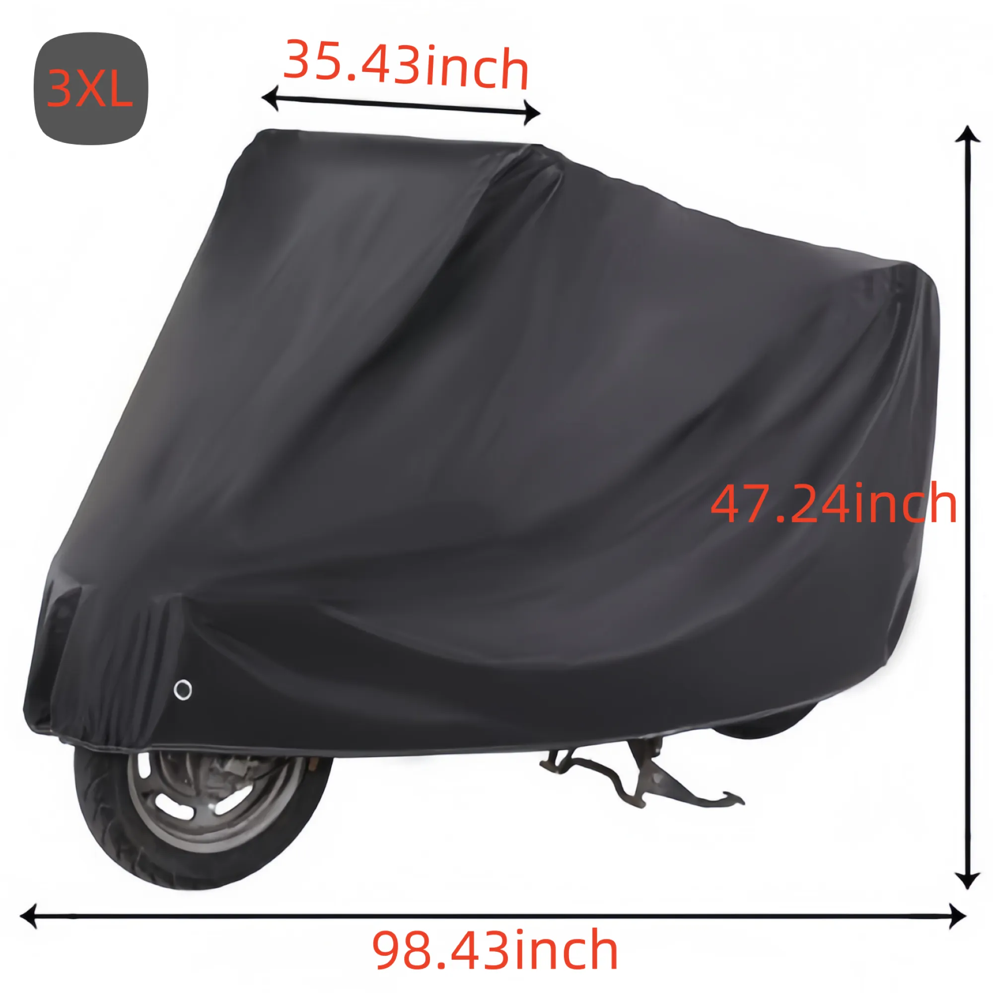 Waterproof Sun Protection Motorcycle Cover 2