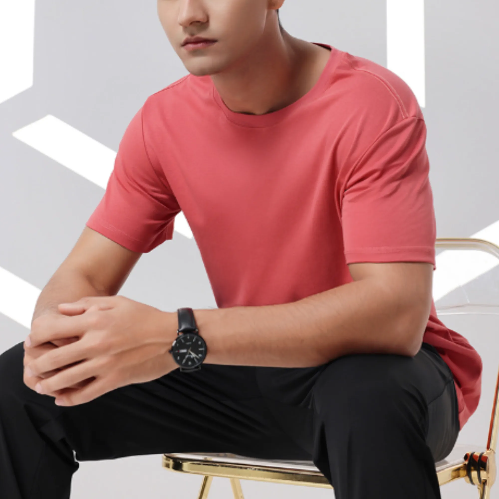 Casual Round Neck Colorful Printed Tshirt 3