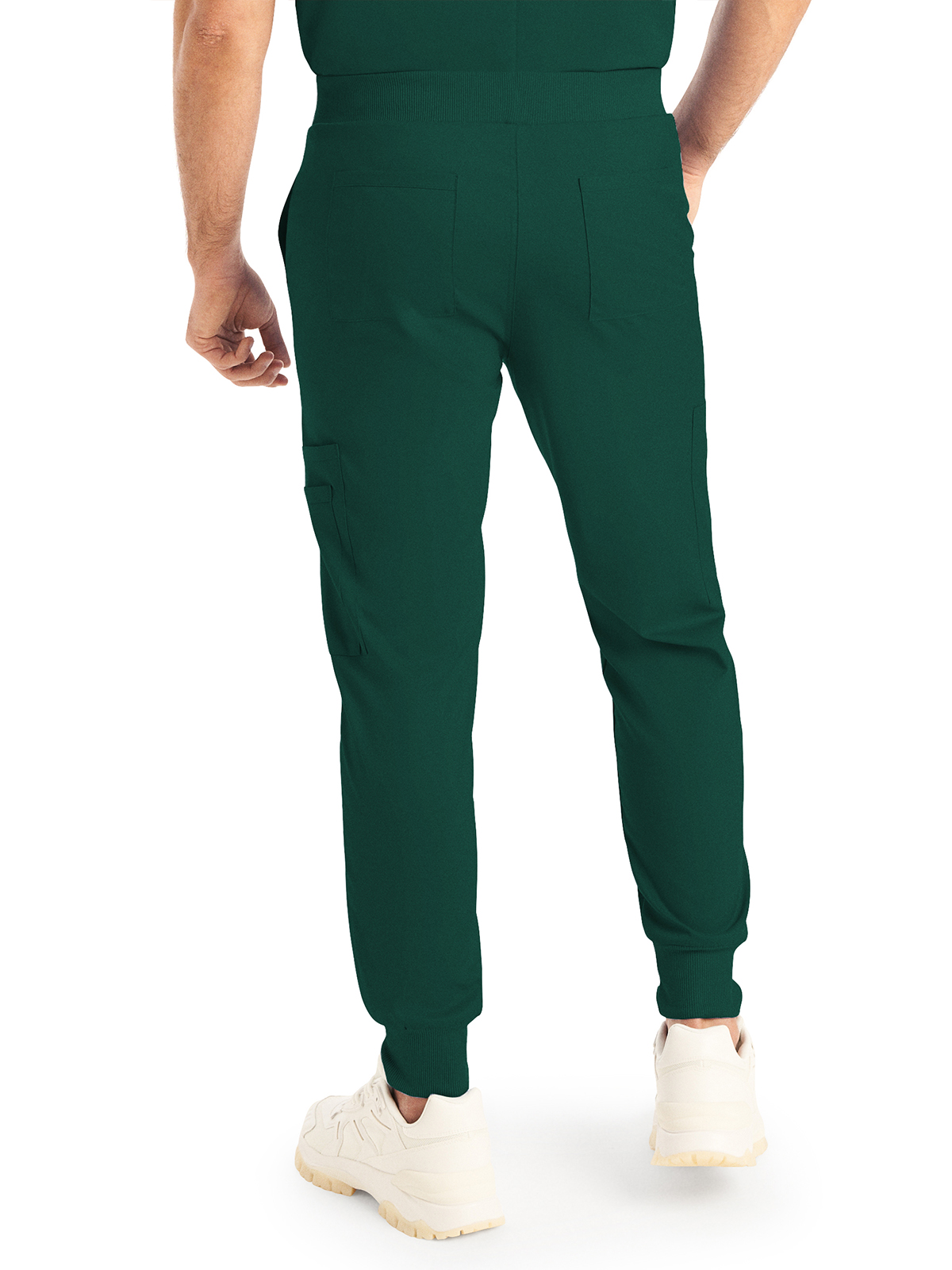 Landau - ProFlex - Men's Seven-Pocket Mid-Rise Rib-Knit Elastic Waist Jogger Pant 20