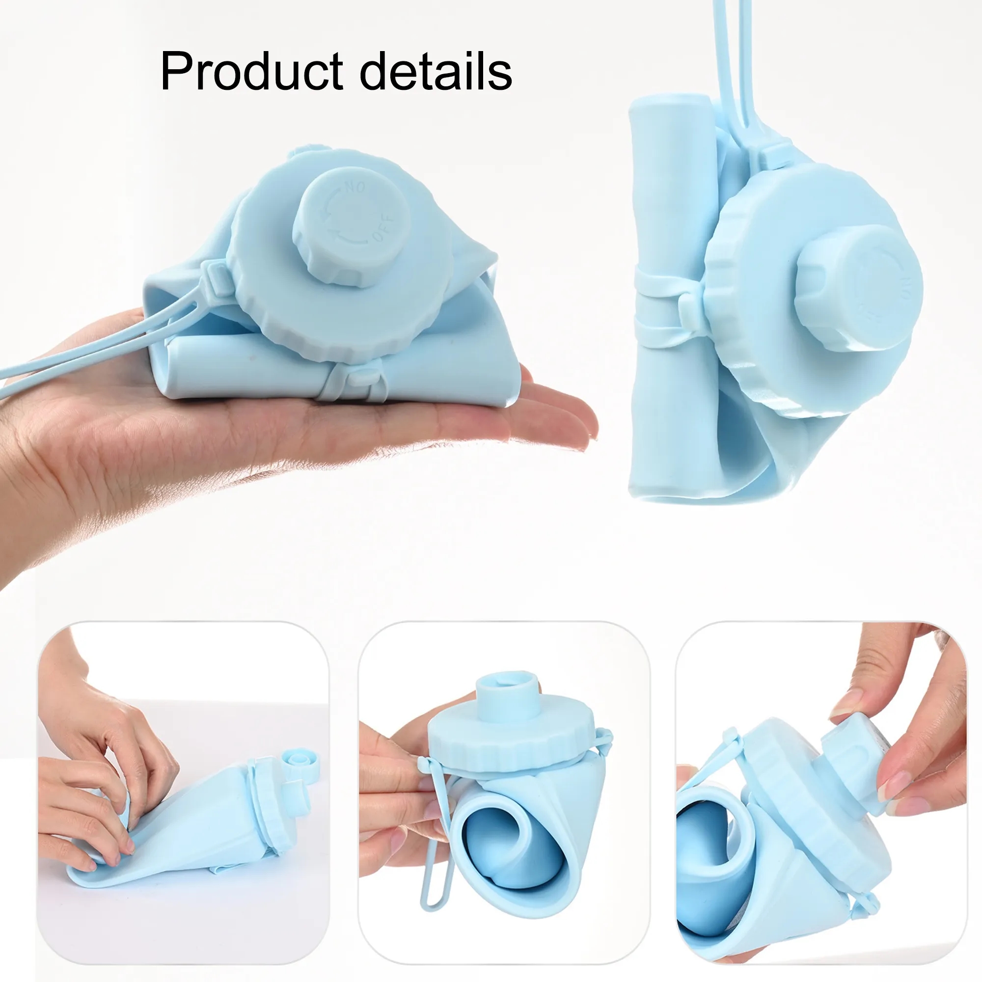 Silicone Folding Water Bottle 6