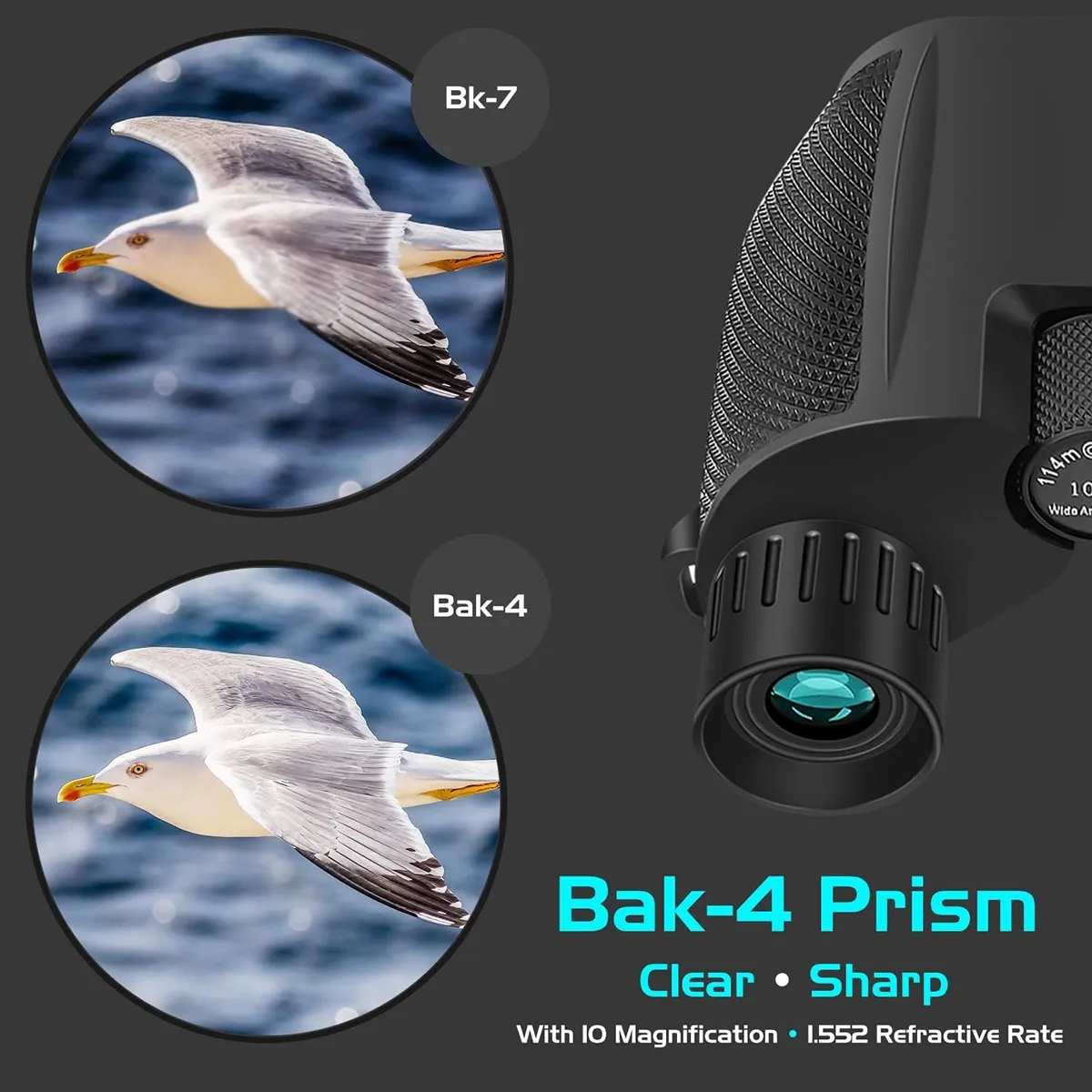 10x25 Compact Binoculars with  carry bag 2