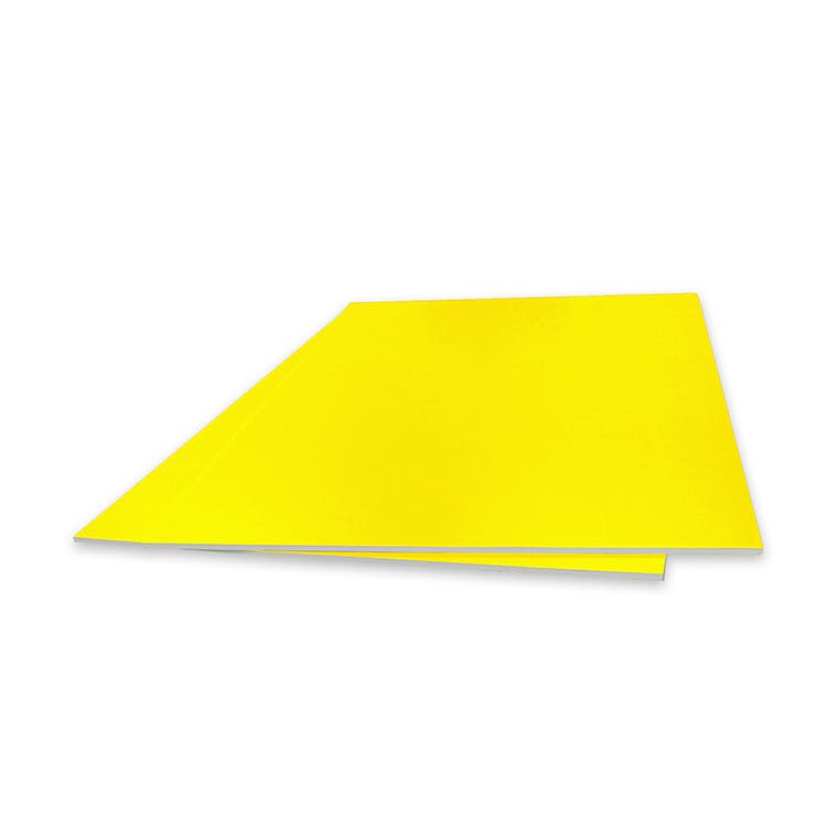 Foam Boards - 20" x 30" Fluorescent Yellow 1