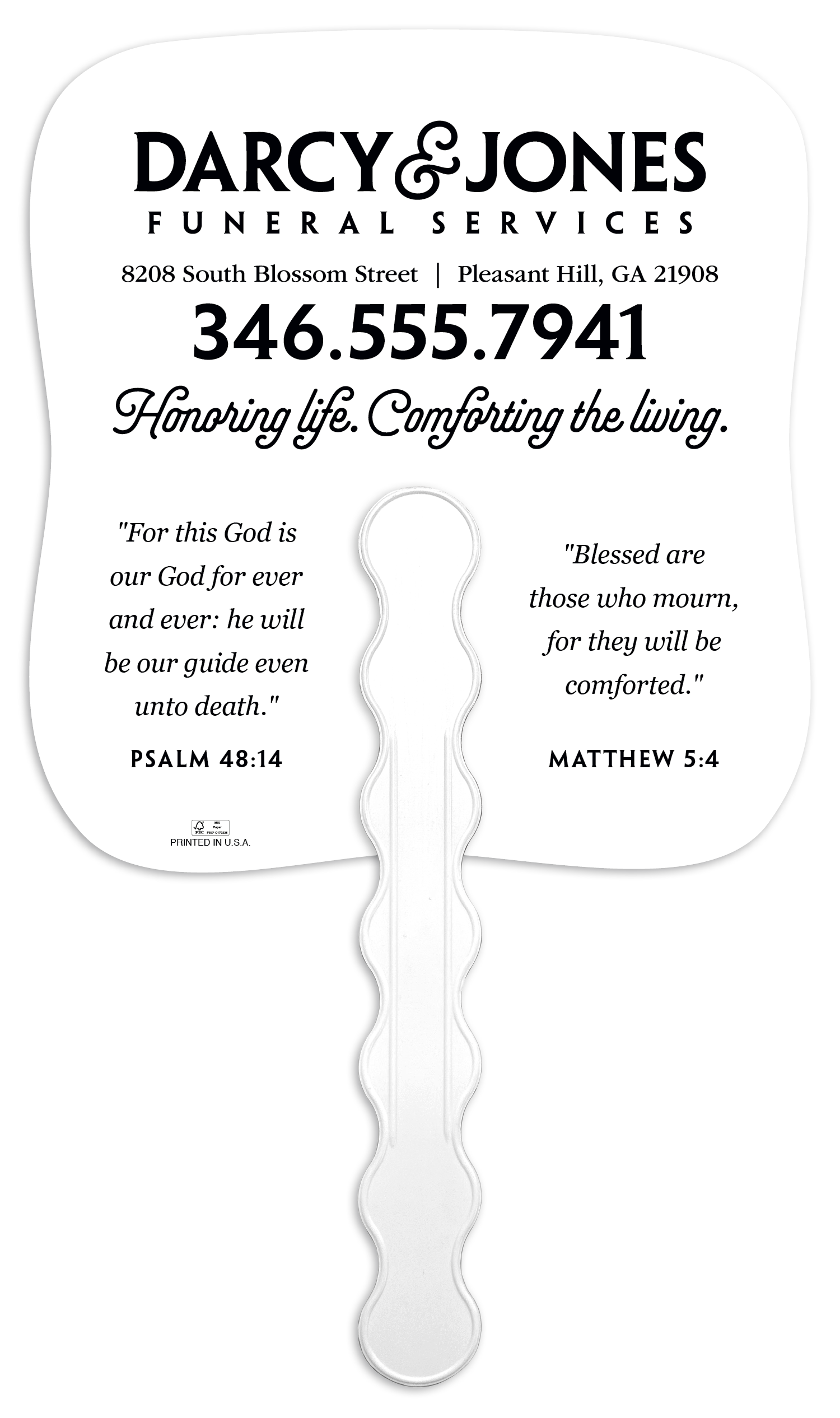 Skinner & Kennedy® Bountiful Garden - Pictorial Fan 9