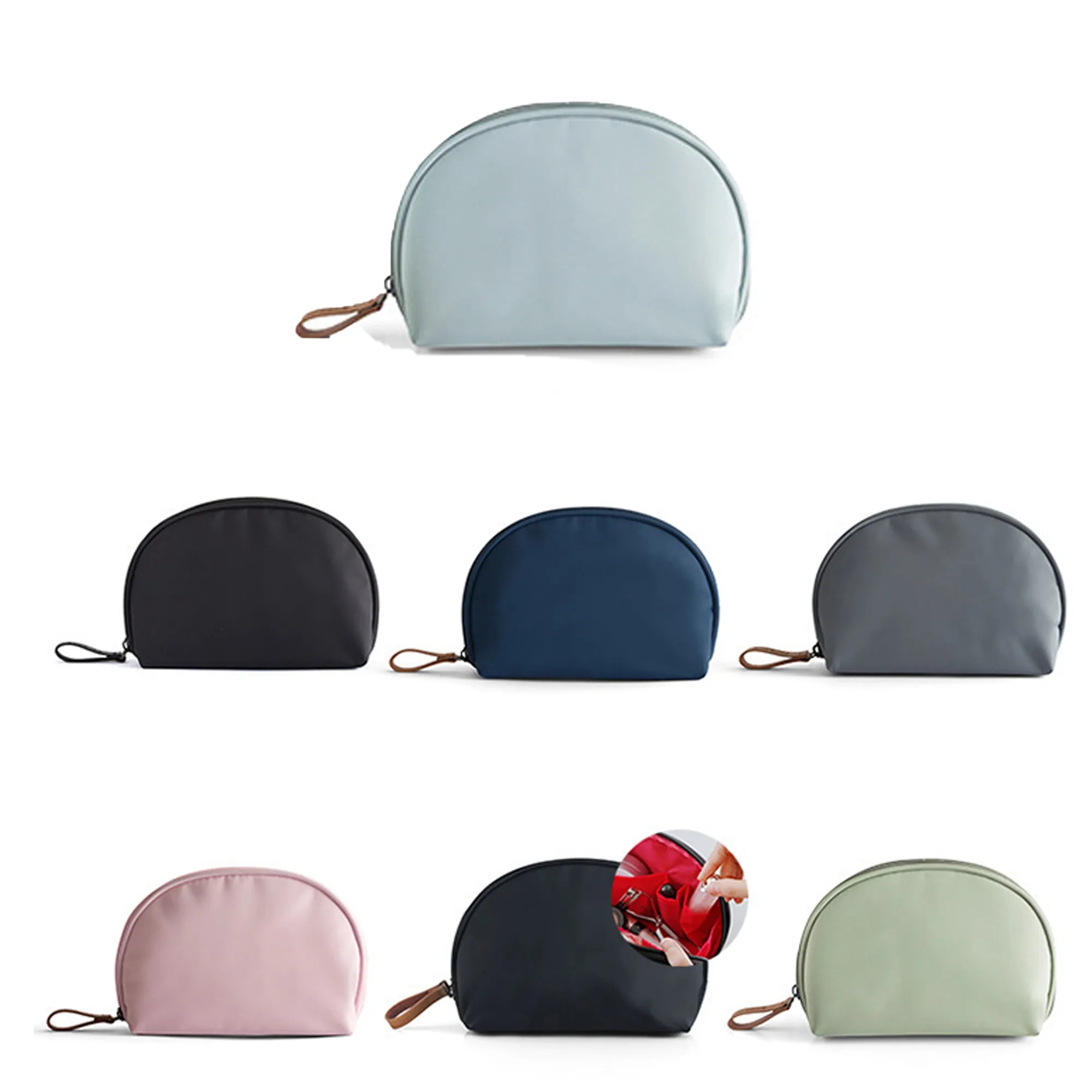Nylon Makeup Pouch Small Travel Case 4