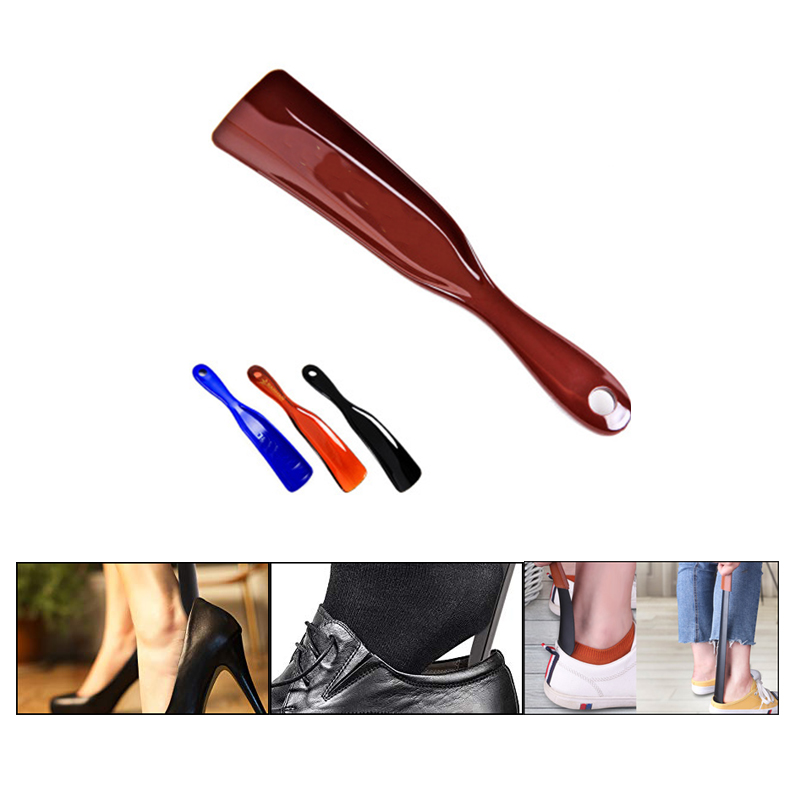Plastic Shoehorn/Shoe Wearer With Hole 2