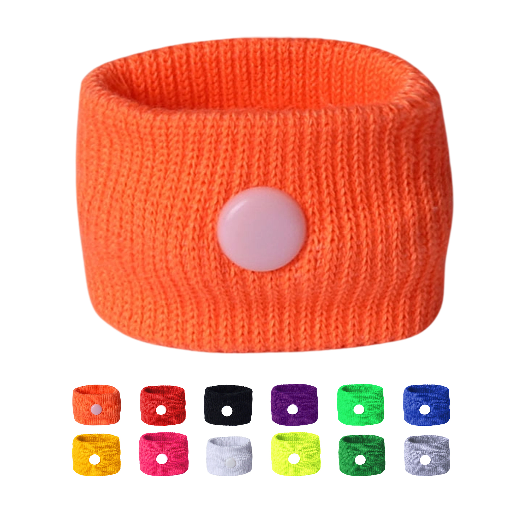 Cotton Motion Relief Wrist Band 1.97" x 1.18" 6