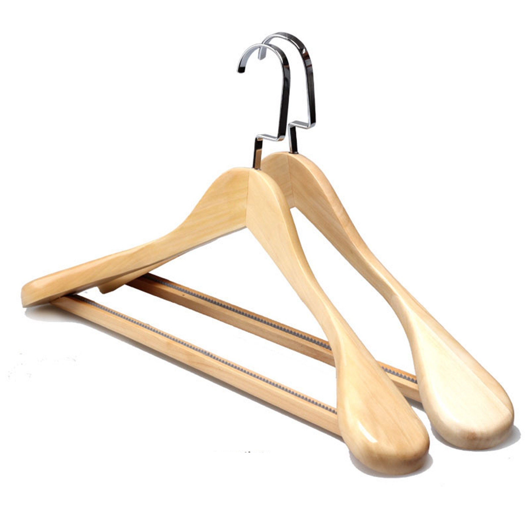 Suit Coat Hangers With Anti-Slip Strips 5