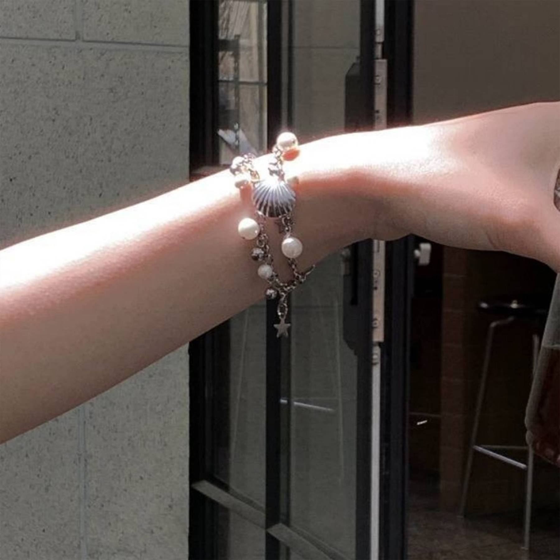 Alloy Fashion shell pendant bracelet 6
