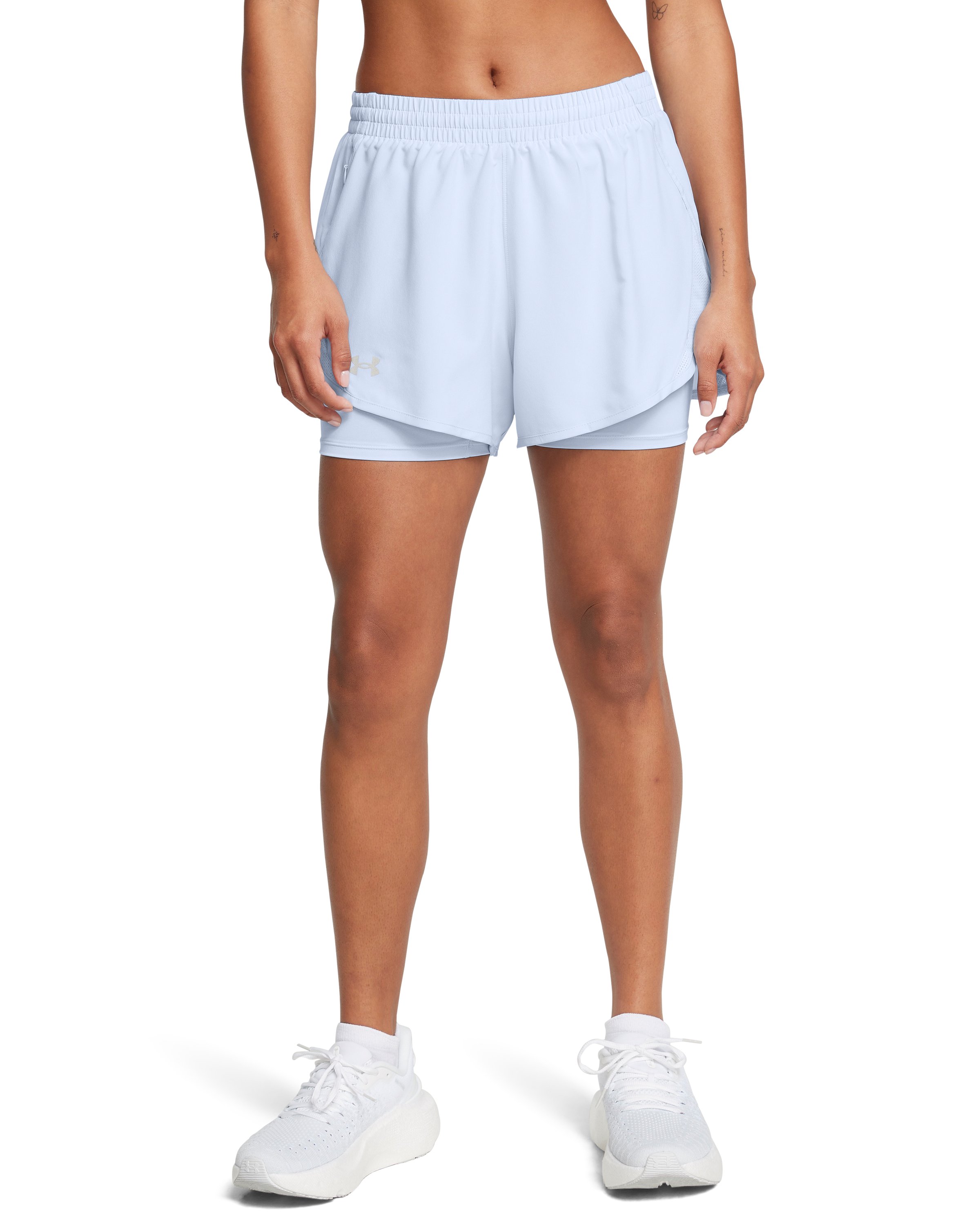 UA Fly-By Women's 2-in-1 Shorts 6