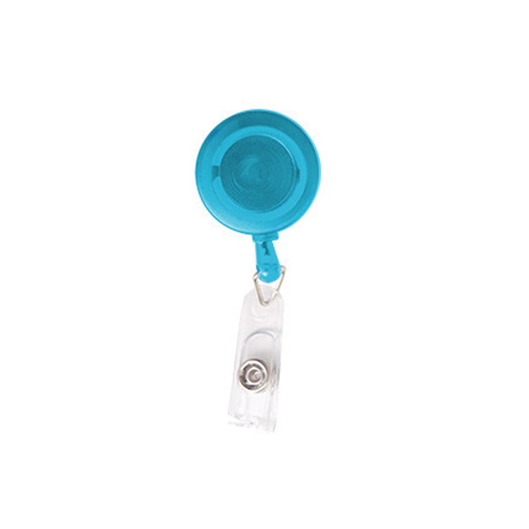 Cord Round Retractable Badge Reel with Metal Slip Clip 8
