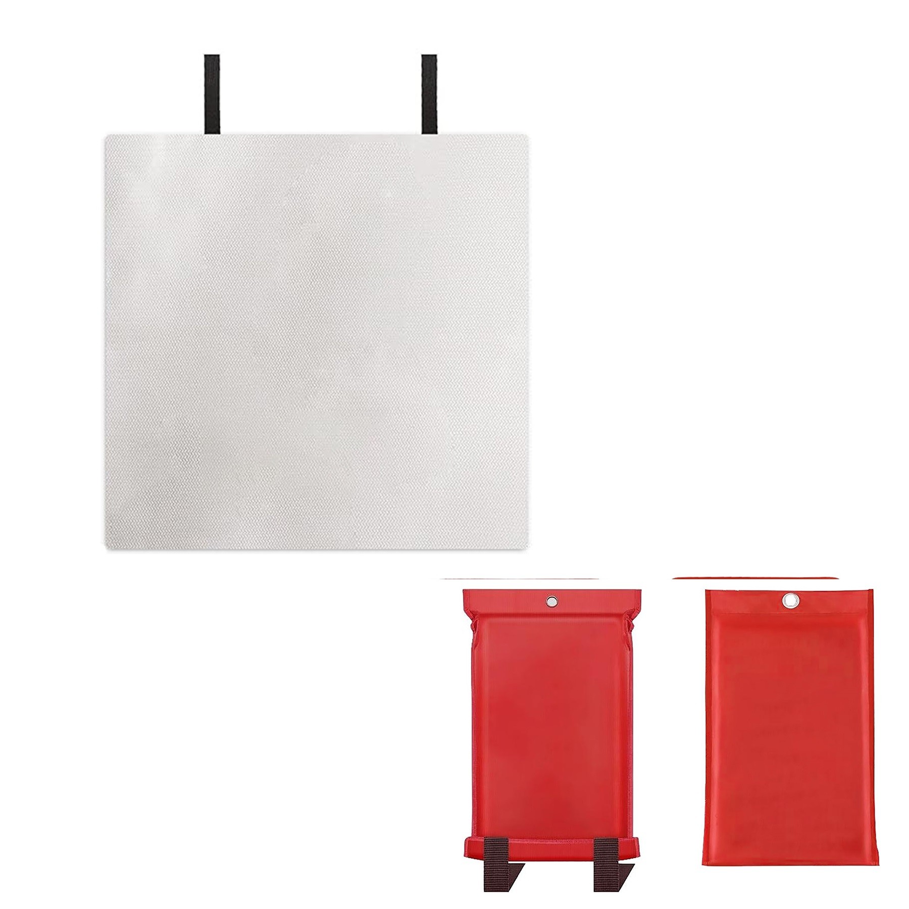 Silicone Coating Fire Blanket 1