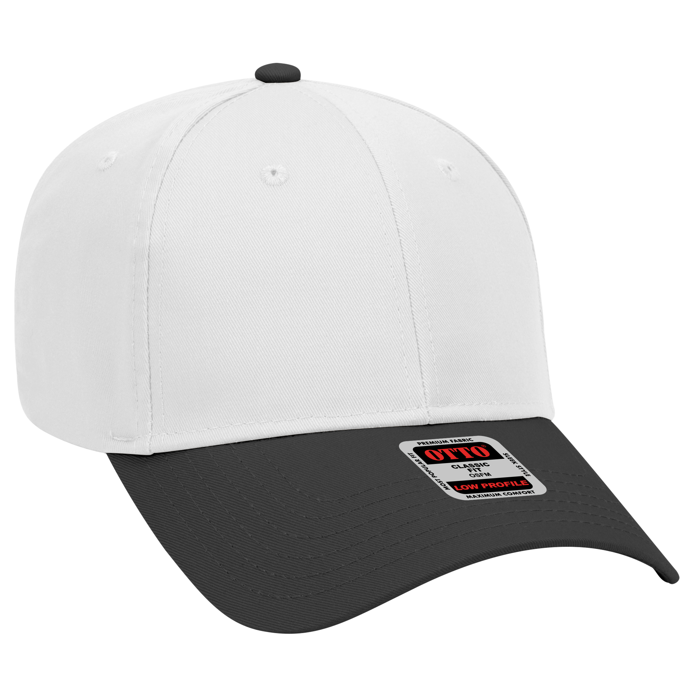OTTO CAP® 6 Panel Low Profile Baseball Cap 9