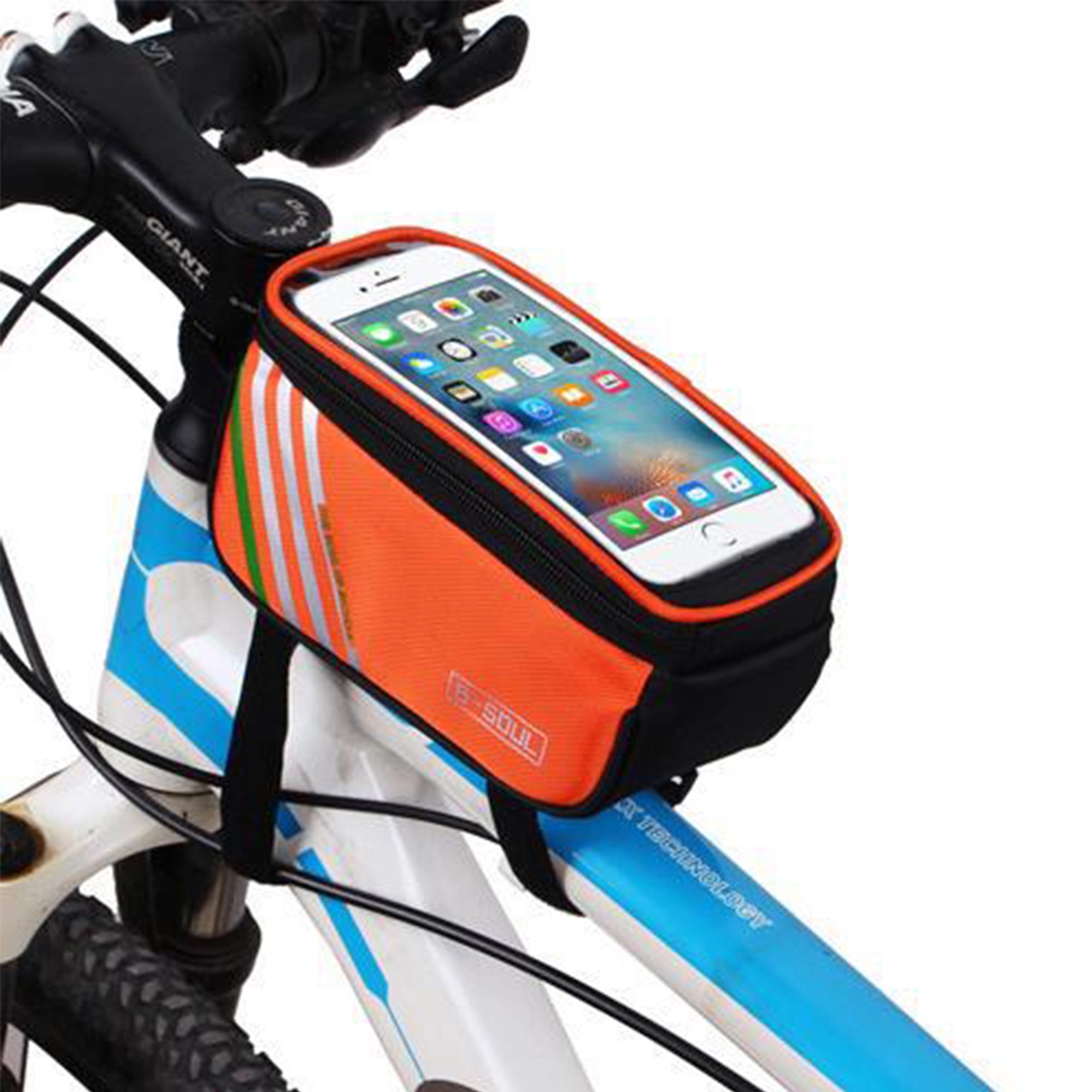 Bike Phone Front Frame Bag Bicycle Waterproof 5