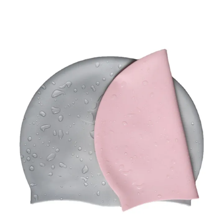 Soft Silicone Swimming Caps For Adult 3