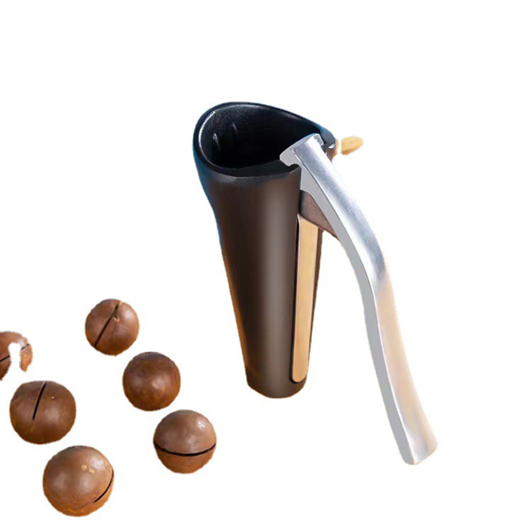 Multifunctional Aluminum Hazelnut Opener 1