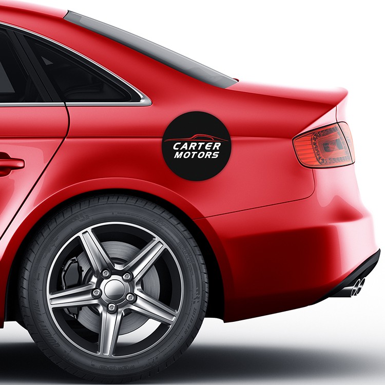 Car Fuel Door Cover 3
