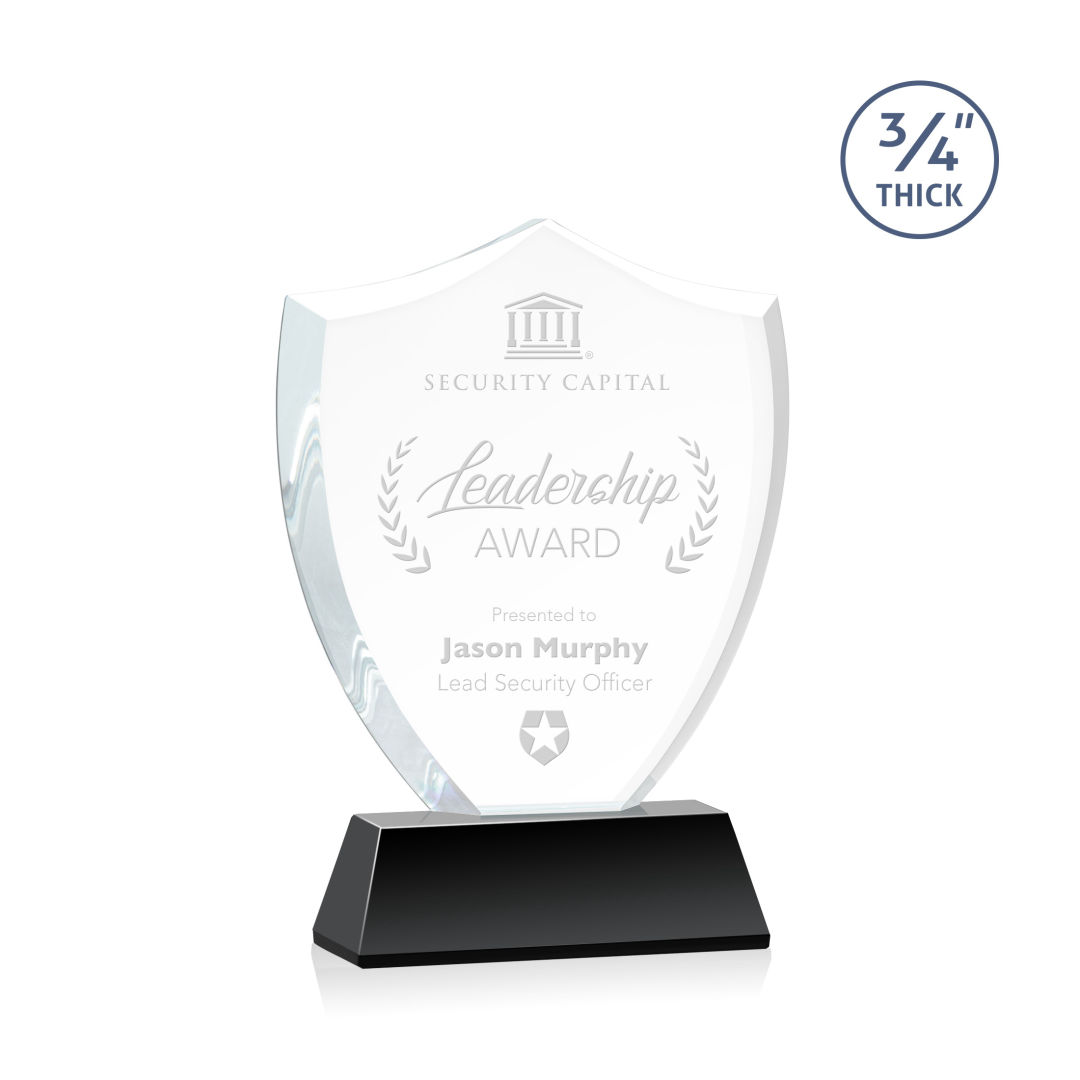 Scudo Shield Award on Newhaven - Black 4