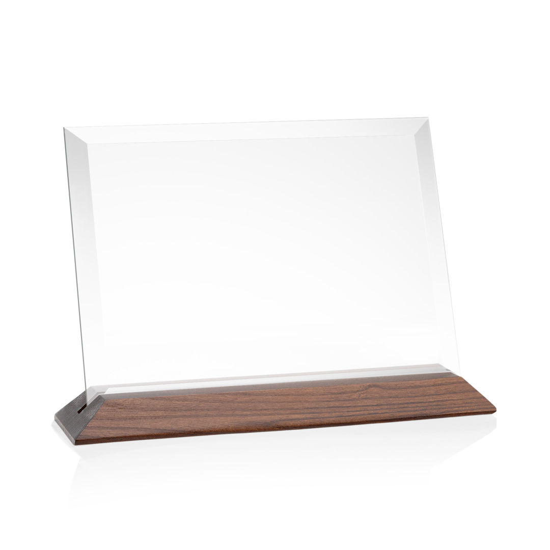 Embassy Award - Starfire/Walnut (Horiz) 13