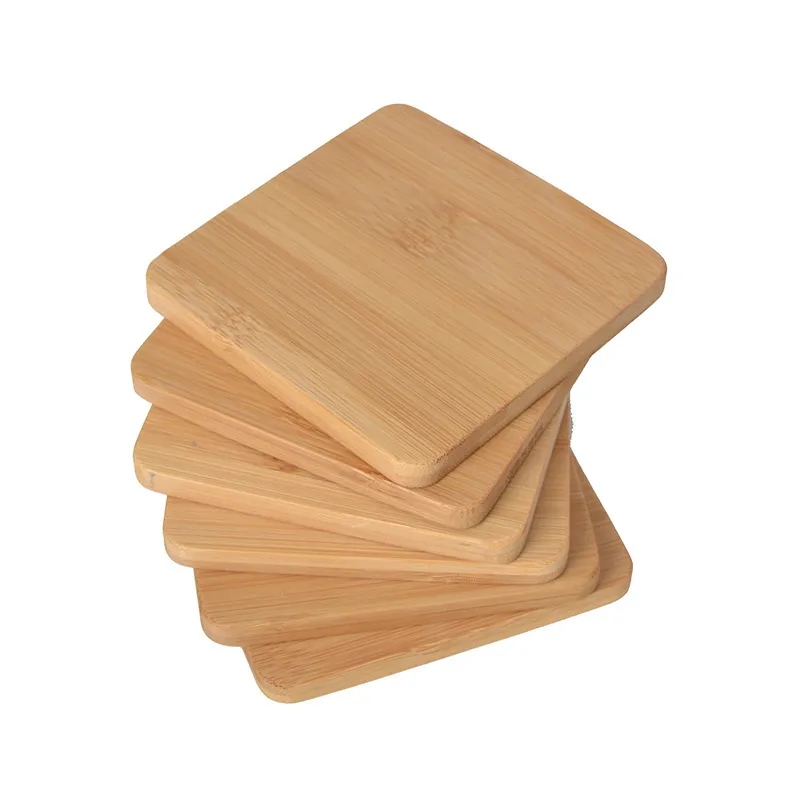 Bamboo Coaster Set 6