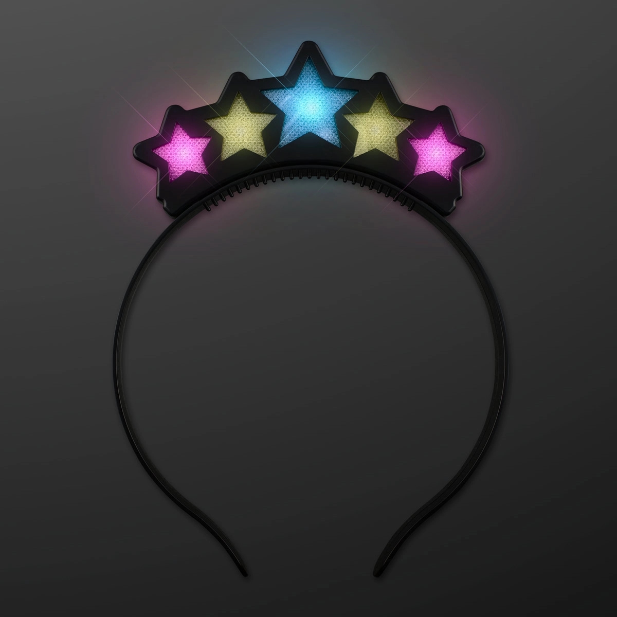 Sparkling Stars Party Lights Headband 3