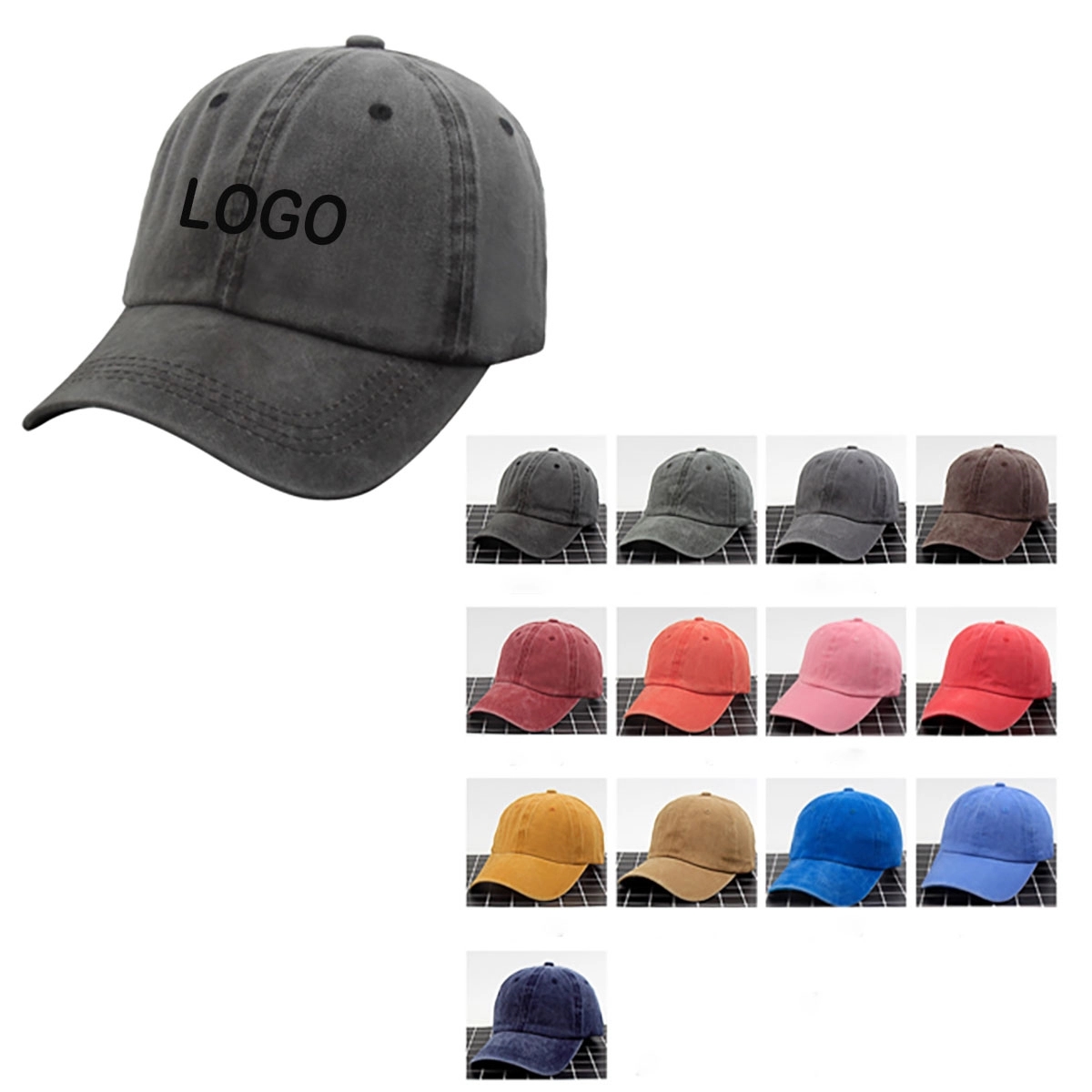 Cotton Adjustable Baseball Caps 2