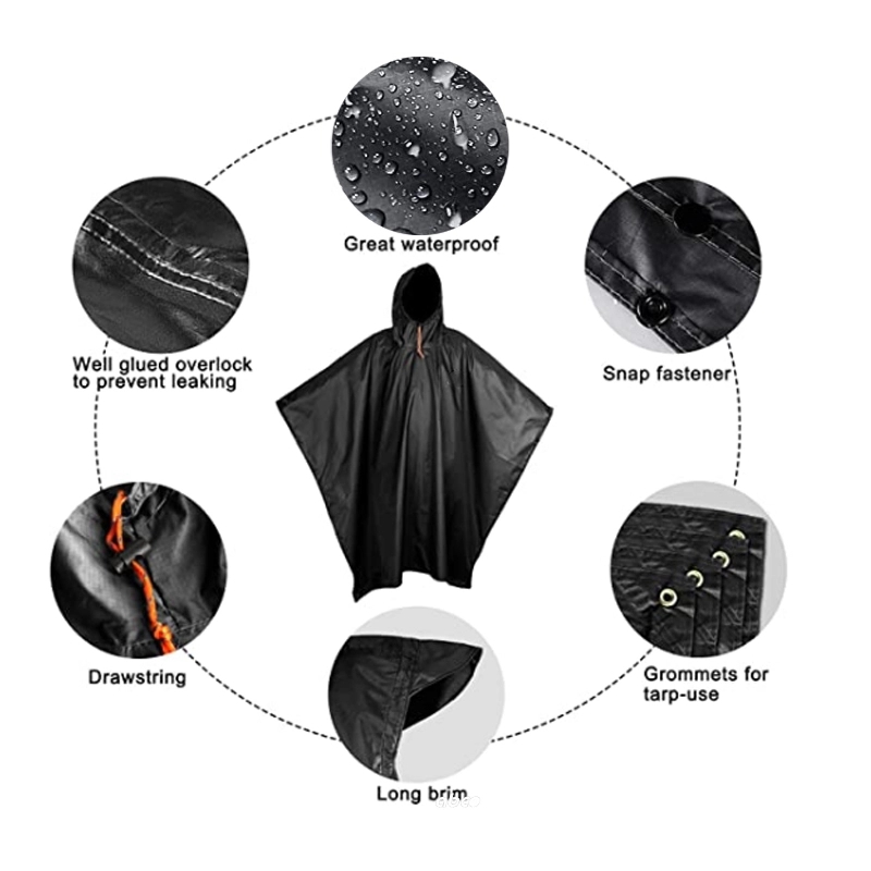 Multifunctional Rain Poncho 2