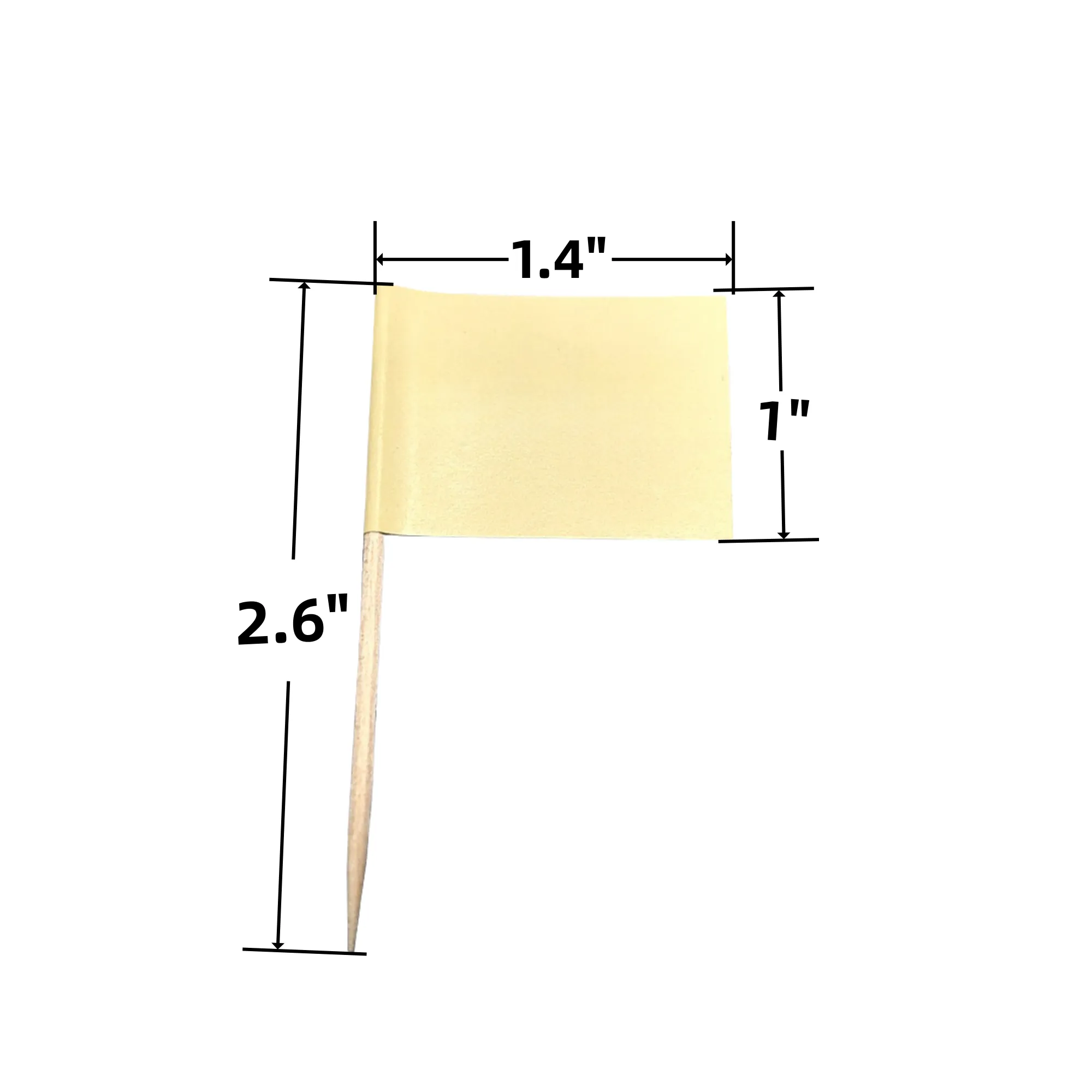 Creative Logo Toothpick Flag 2