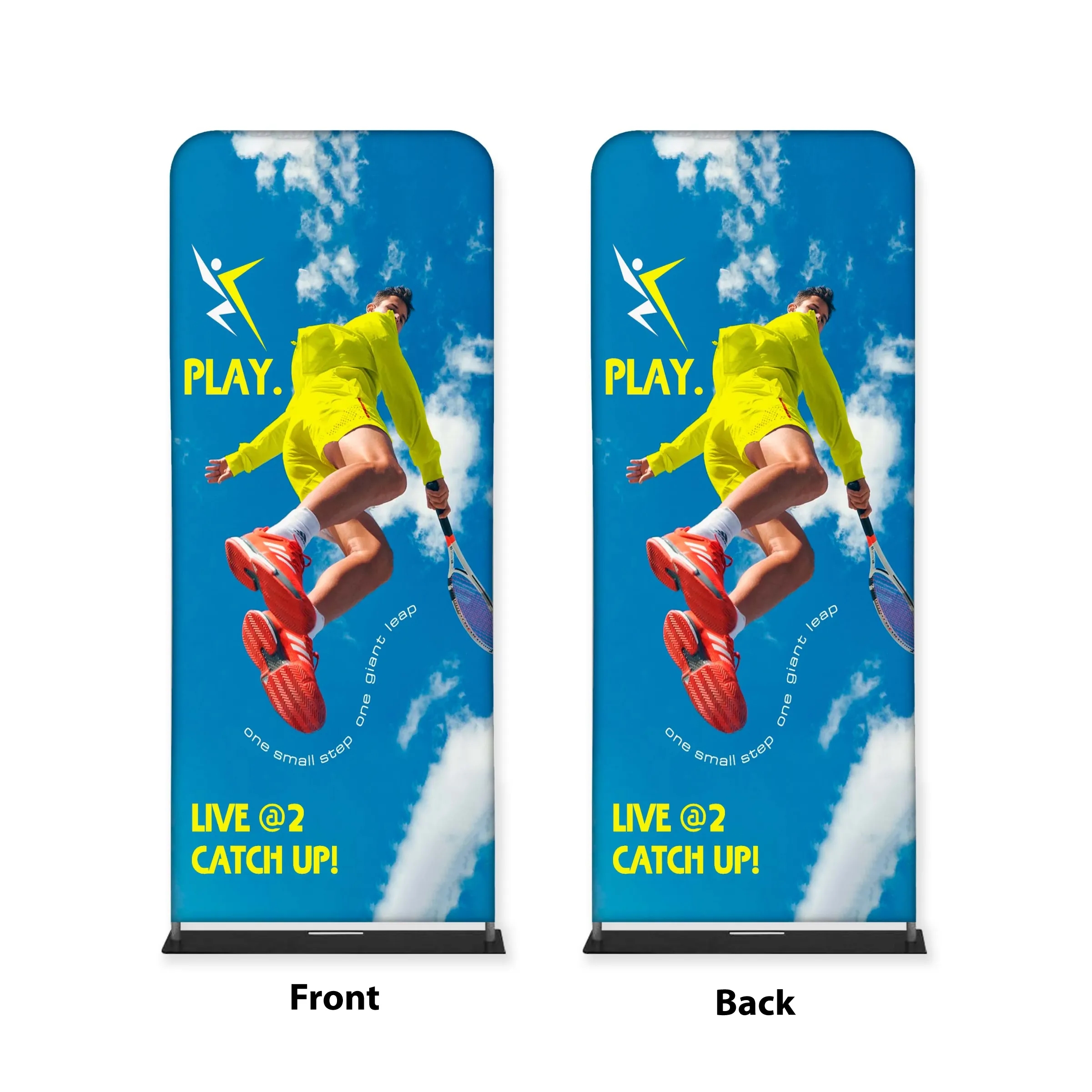 Tube Banner, Double Sided Digitally Printed - 7.5'x3' 4