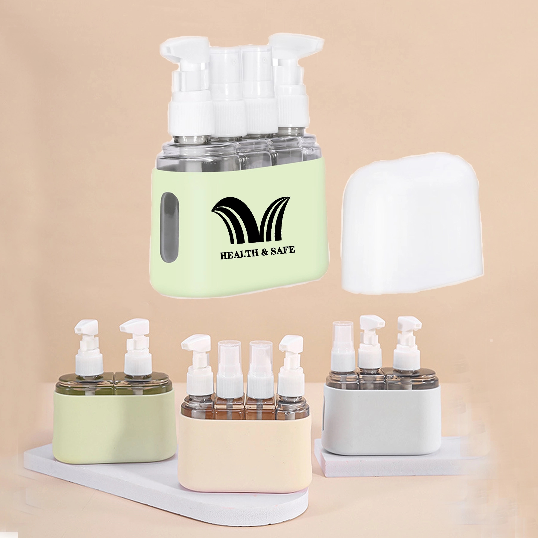 Travel Bottle Cosmetic Dispenser 1