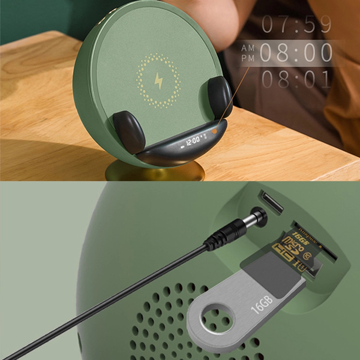 4-In-1 Wireless Charger Bluetooth Speaker 4