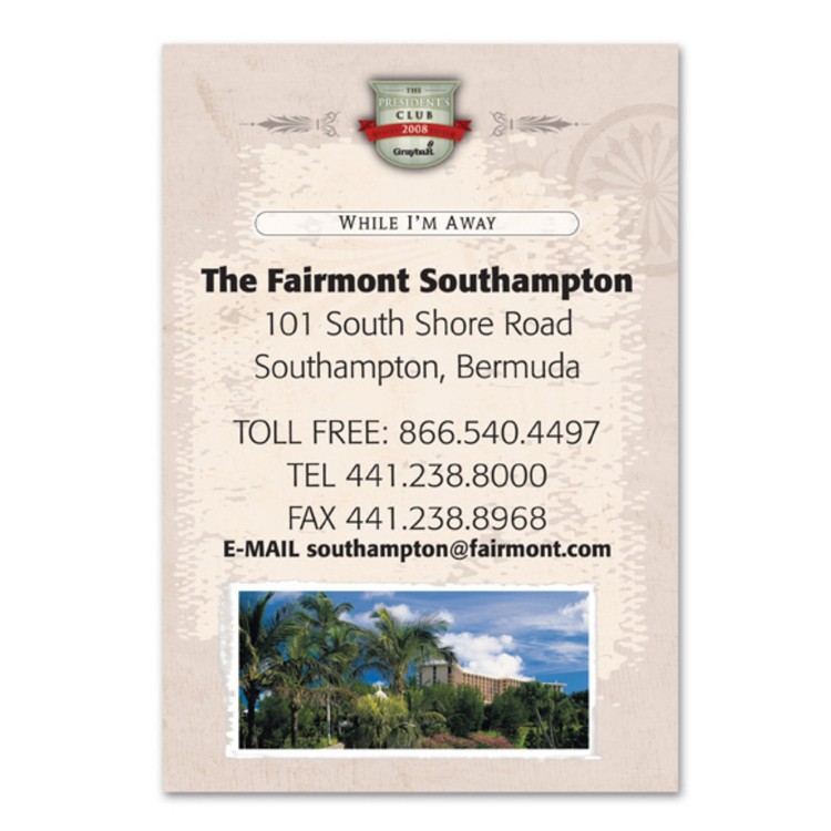 Vinyl Label (5"x 7") Rectangle Rounded Corners