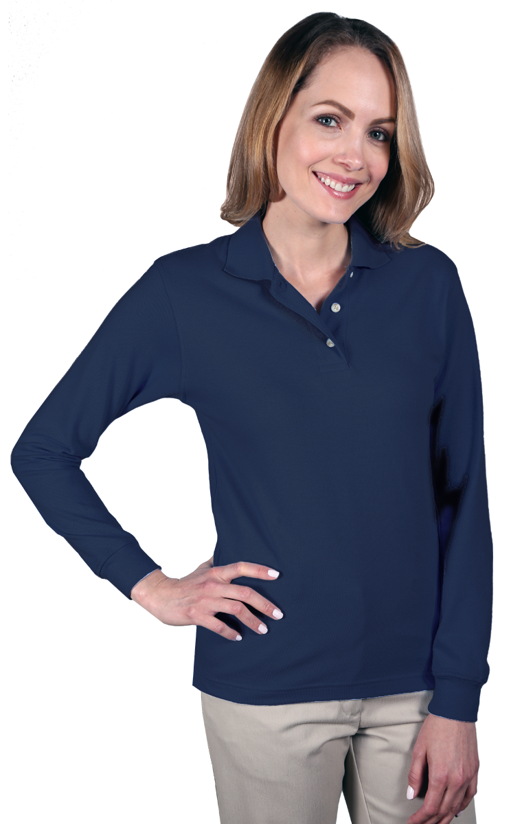 Ladies' Superblend L/S Polo 26