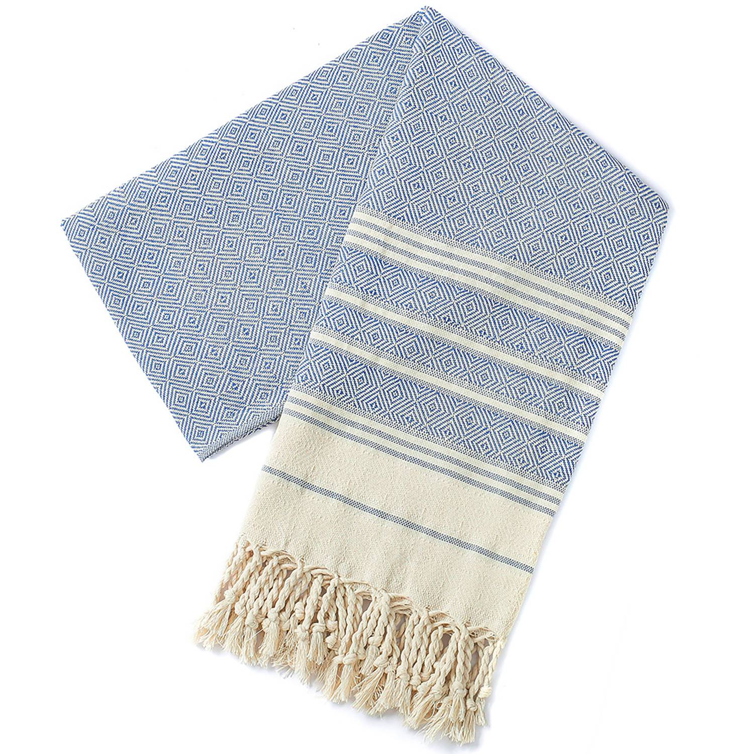 Lightweight Quick-Dry Tassel Cotton Beach Towel 3