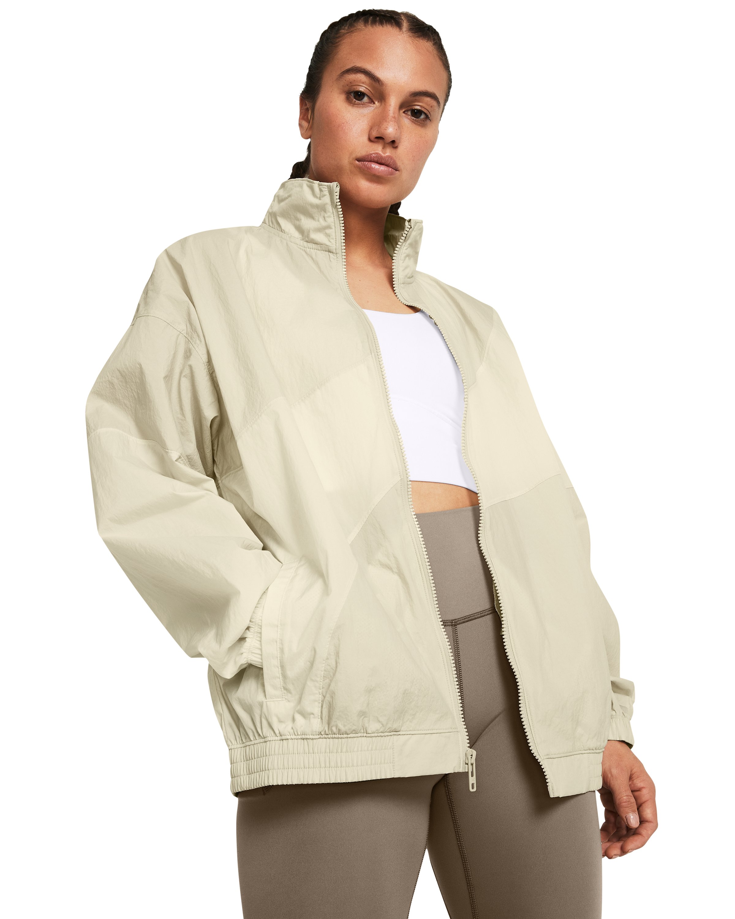 UA Legacy Crinkle Women's Jacket 3